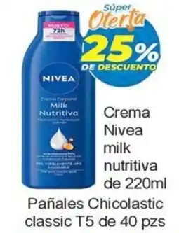 Merza Nivea crema milk nutritiva oferta