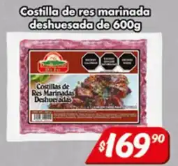 El Florido Costilla de res marinada deshuesada oferta
