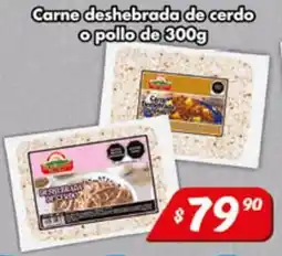 El Florido Carne deshebrada de cerdo o pollo oferta