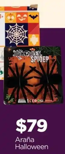 Chedraui Araña Halloween oferta
