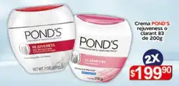 El Florido Pond's crema rejuveness o clarant b3 oferta
