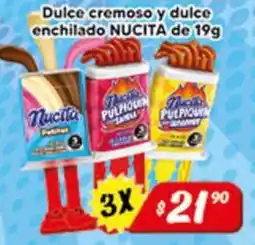 El Florido Nucita Dulce cremoso y dulce enchilado oferta