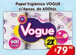 El Florido Vogue papel higiénico oferta