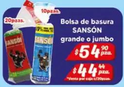 El Florido Bolsa de basura SANSÓN grande o jumbo oferta