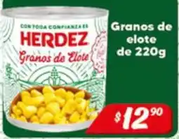El Florido Herdez Granos de Elote oferta