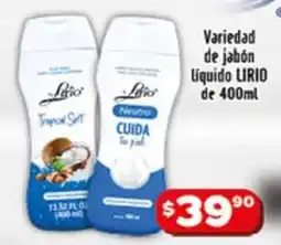 El Florido Lirio variedad de jabón líquido oferta
