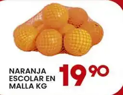 Alsuper Naranja Escolar En Malla oferta