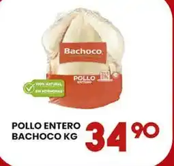 Alsuper Bachoco pollo entero oferta