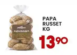 Alsuper alsuper papa russet oferta