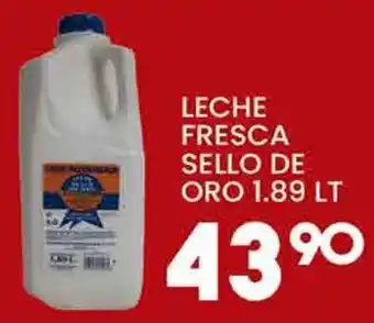 Alsuper leche fresca sello de oro oferta