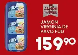 Alsuper Fud jamon virginia de pavo oferta