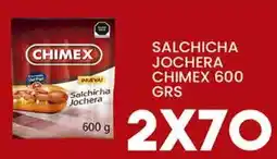 Alsuper Chimex Salchicha Jochera oferta