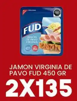 Alsuper Fud jamon virginia de pavo oferta