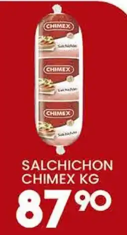 Alsuper Salchichon Chimex oferta