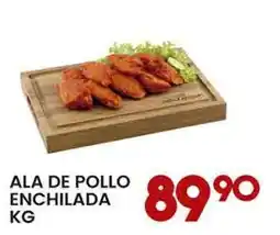 Alsuper Ala de pollo enchilada oferta