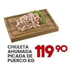 Alsuper Chuleta Ahumada Picada De Puerco oferta