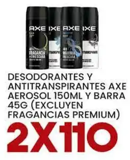 Alsuper axe desodorantes y antitranspirantes oferta