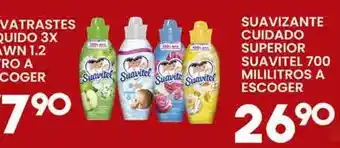 Alsuper Suavitel suavizante cuidado superior oferta