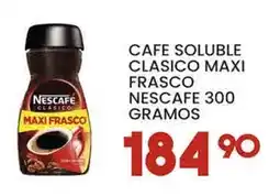 Alsuper Nescafe clasico maxi frasco oferta