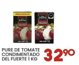 Alsuper del fuerte pure de tomate condimentado oferta