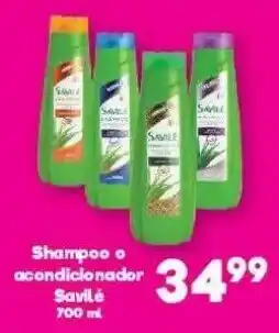 S-Mart Savile shampoo o acondicionador oferta