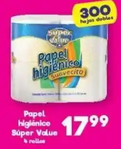 S-Mart Super Value Papel higiénico Suavecito oferta