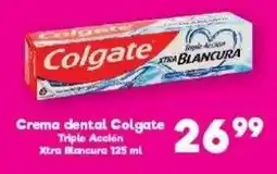 S-Mart Colgate Crema dental Triple Acción Xtra Blancura oferta