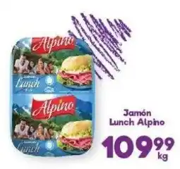 S-Mart Alpino Jamón Lunch oferta