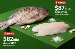 Walmart Express Mojarra de tilapia oferta