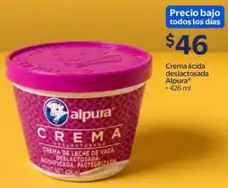 Walmart Express alpura crema deslactosada oferta