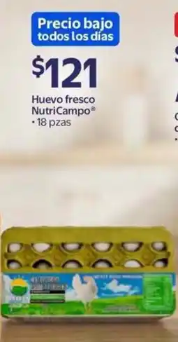 Walmart Express NutriCampo Huevo fresco oferta