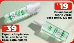 Tiendas Tres B Ecco Bella Bruma facial con té verde oferta