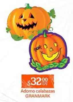 La Comer granmark adorno calabazas oferta
