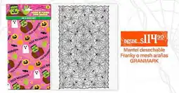 La Comer Granmark mantel desechable franky o mesh arañas oferta