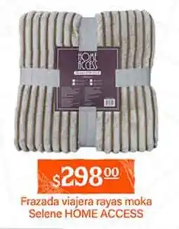 La Comer Selene Frazada viajera rayas moka oferta