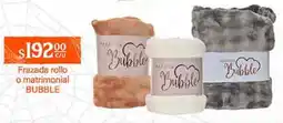 La Comer Frazada Bubble oferta