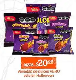La Comer Vero variedad de dulces oferta