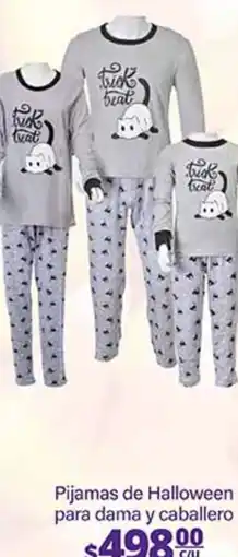 La Comer Pijamas de Halloween para dama y caballero oferta