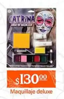 La Comer Catrina Maquillaje deluxe oferta