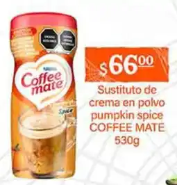 La Comer Coffee mate sustituto de crema en polvo pumpkin spice oferta