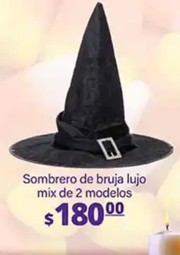 La Comer Sombrero de bruja lujo oferta