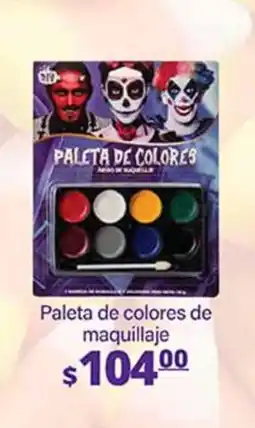 La Comer Paleta de colores de maquillaje oferta