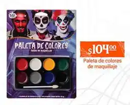 La Comer Rev paleta de colores de maquillaje oferta