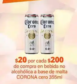 La Comer Corona cero oferta
