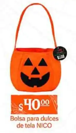 La Comer Bolsa para dulces de tela NICO oferta
