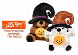La Comer T&A HOME Peluche oso con sombrero oferta