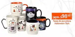 La Comer Tazas de porcelana Halloween T&A oferta