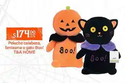 La Comer T&a home peluche calabaza, fantasma o gato boo! oferta