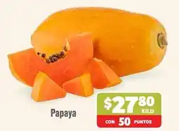 Soriana Híper Papaya oferta