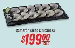 Soriana Híper Camarón chico sin cabeza oferta